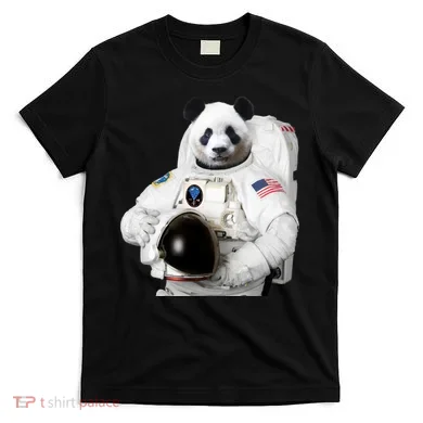 Space Panda USA Astronaut T-Shirt