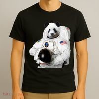 Space Panda USA Astronaut T-Shirt thumb 3