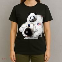 Space Panda USA Astronaut T-Shirt thumb 4