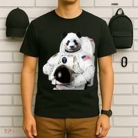 Space Panda USA Astronaut T-Shirt thumb 6