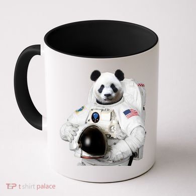 Space Panda USA Astronaut Coffee Mug