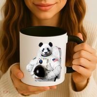 Space Panda USA Astronaut Coffee Mug thumb 3