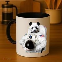 Space Panda USA Astronaut Coffee Mug thumb 4