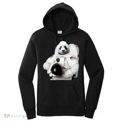 Space Panda USA Astronaut Women's Hoodie