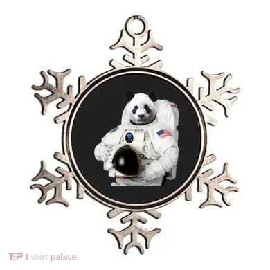 Space Panda USA Astronaut Ornament