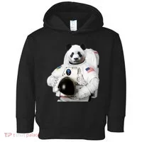 Space Panda USA Astronaut Toddler Hoodie thumb 0