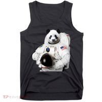 Space Panda USA Astronaut Tank Top thumb 0