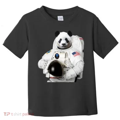 Space Panda USA Astronaut Toddler T-Shirt