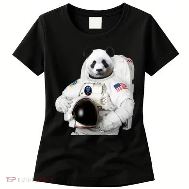 Space Panda USA Astronaut Women's T-Shirt