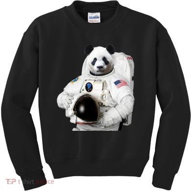 Space Panda USA Astronaut Kids Sweatshirt