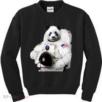 Space Panda USA Astronaut Kids Sweatshirt thumb 0