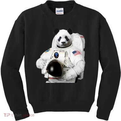 Space Panda USA Astronaut Kids Sweatshirt