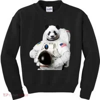 Space Panda USA Astronaut Kids Sweatshirt thumb 0