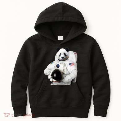 Space Panda USA Astronaut Kids Hoodie