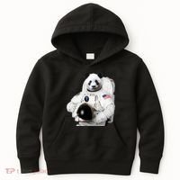 Space Panda USA Astronaut Kids Hoodie thumb 0