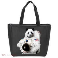 Space Panda USA Astronaut Tote Bag thumb 0