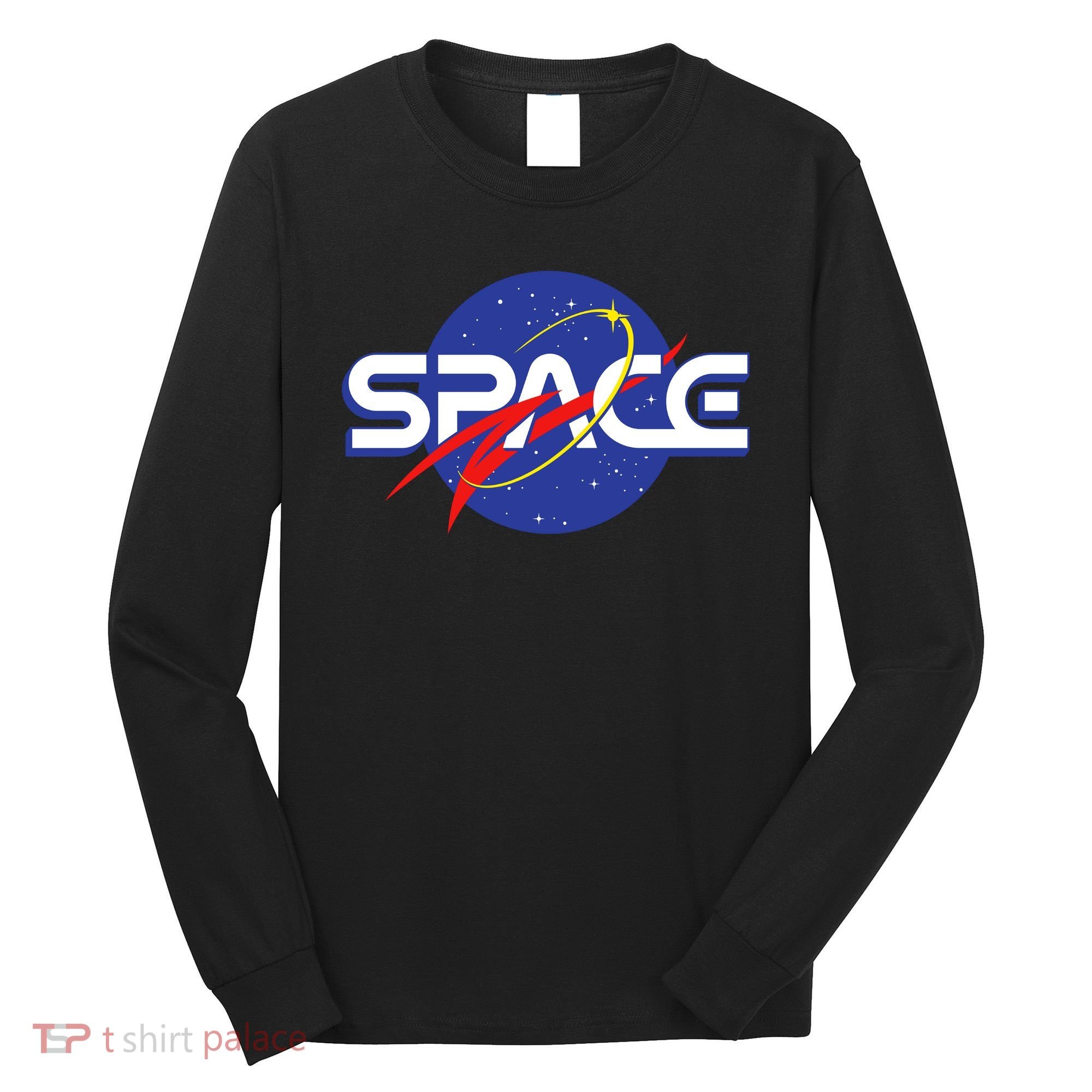Space Retro logo Long Sleeve Shirt