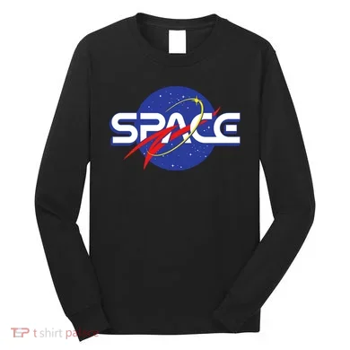 Space Retro logo Long Sleeve Shirt