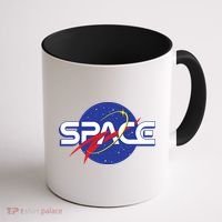 Space Retro logo Coffee Mug thumb 1