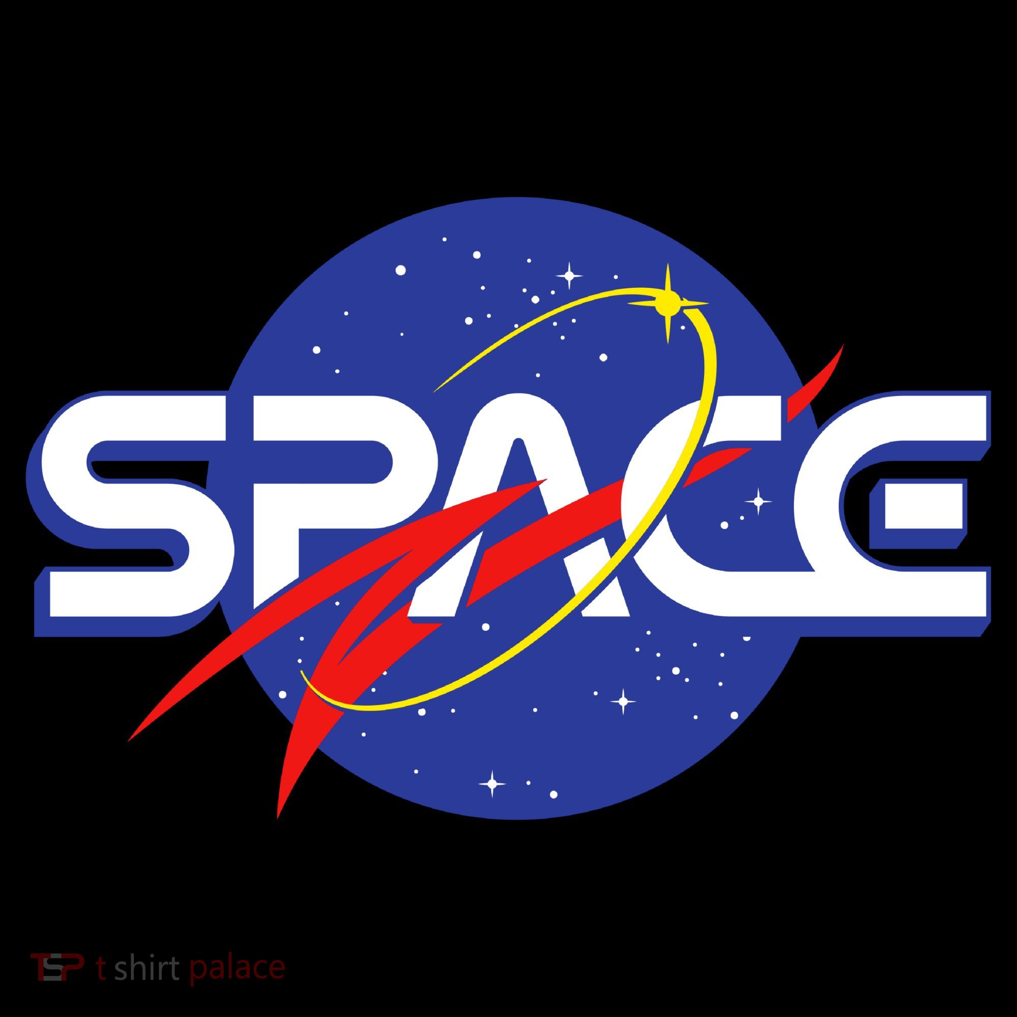 Space Retro logo Pajama Set
