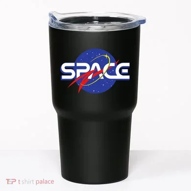 Space Retro logo Tumbler