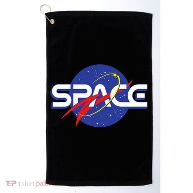 Space Retro logo Golf Towel
