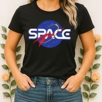 Space Retro logo Women's T-Shirt thumb 2