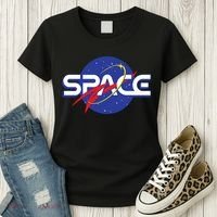 Space Retro logo Women's T-Shirt thumb 3