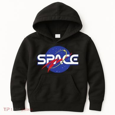 Space Retro logo Kids Hoodie