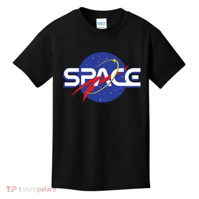 Space Retro logo Kids T-Shirt