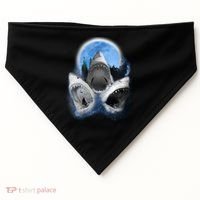 Space Sharks Universe Trio USA-Made Doggie Bandana thumb 0