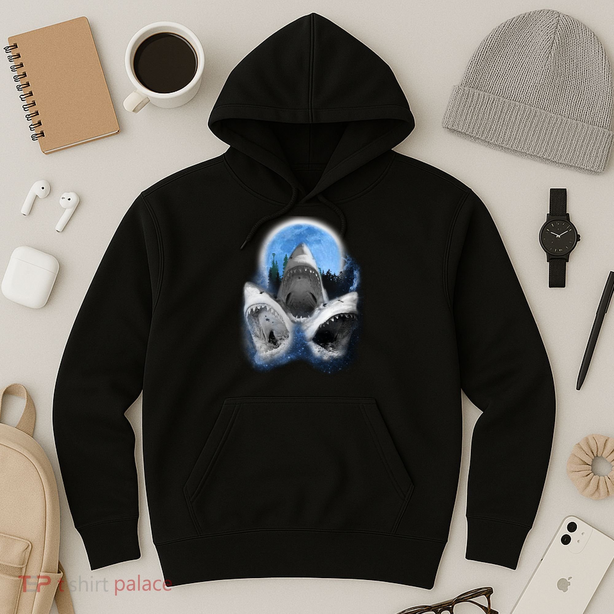 Space Sharks Universe Trio Hoodie