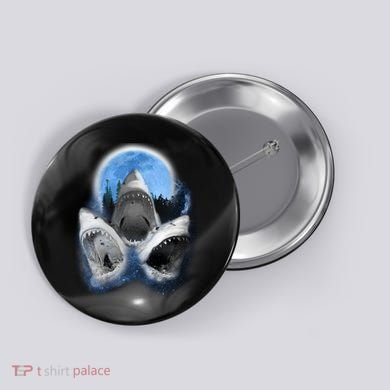 Space Sharks Universe Trio Button