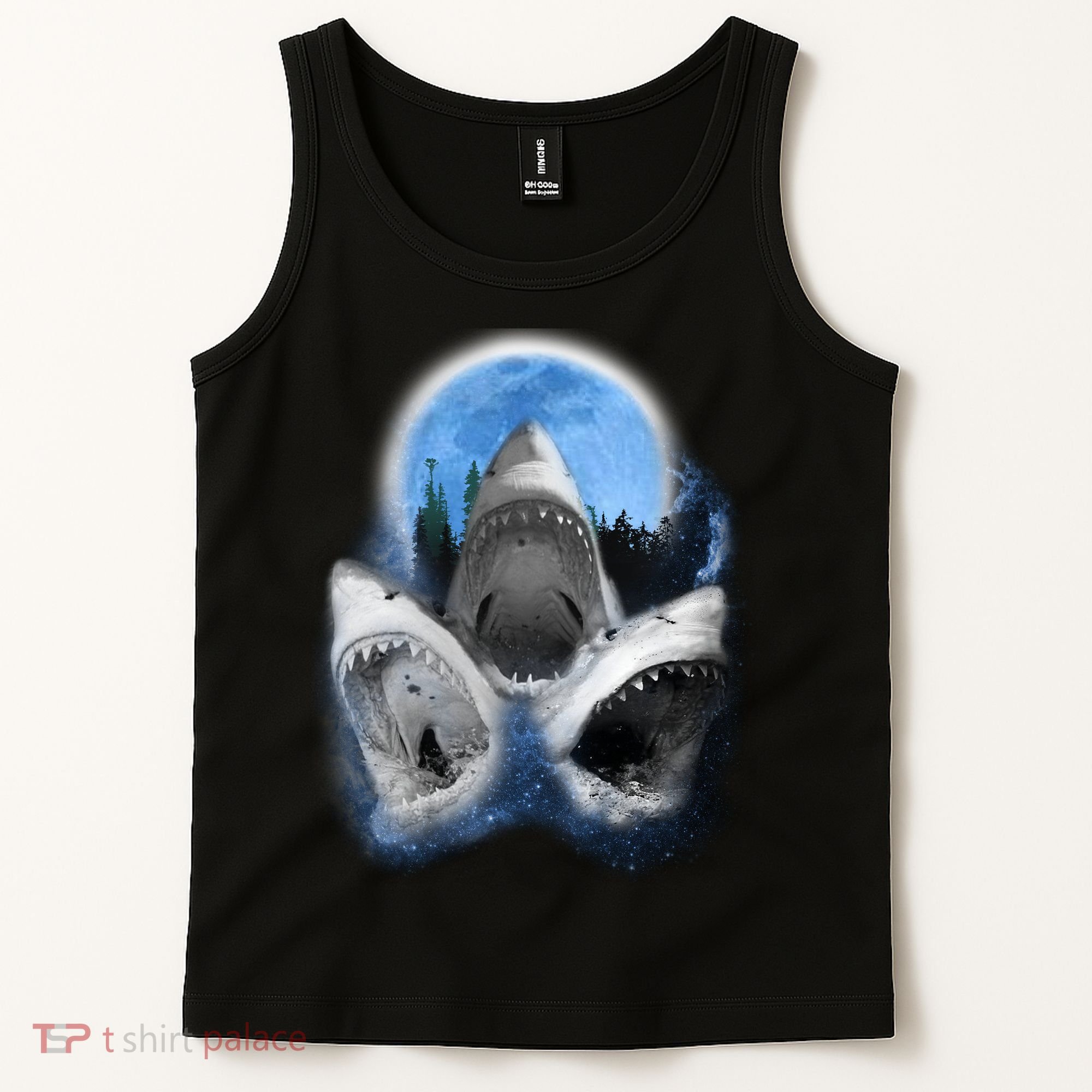 Space Sharks Universe Trio Tank Top
