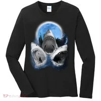 Space Sharks Universe Trio Women's Long Sleeve Shirt thumb 0