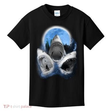 Space Sharks Universe Trio Kids T-Shirt