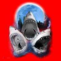 Space Sharks Universe Trio Santa Hat thumb 1