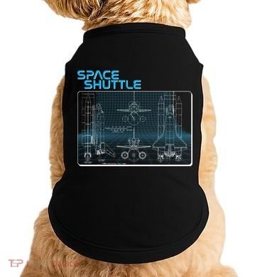 Space Shuttle Diagram Blueprint Doggie Tank