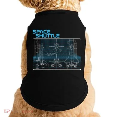 Space Shuttle Diagram Blueprint Doggie Tank