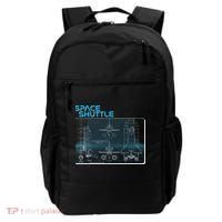 Space Shuttle Diagram Blueprint Backpack thumb 0