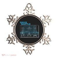 Space Shuttle Diagram Blueprint Ornament thumb 0