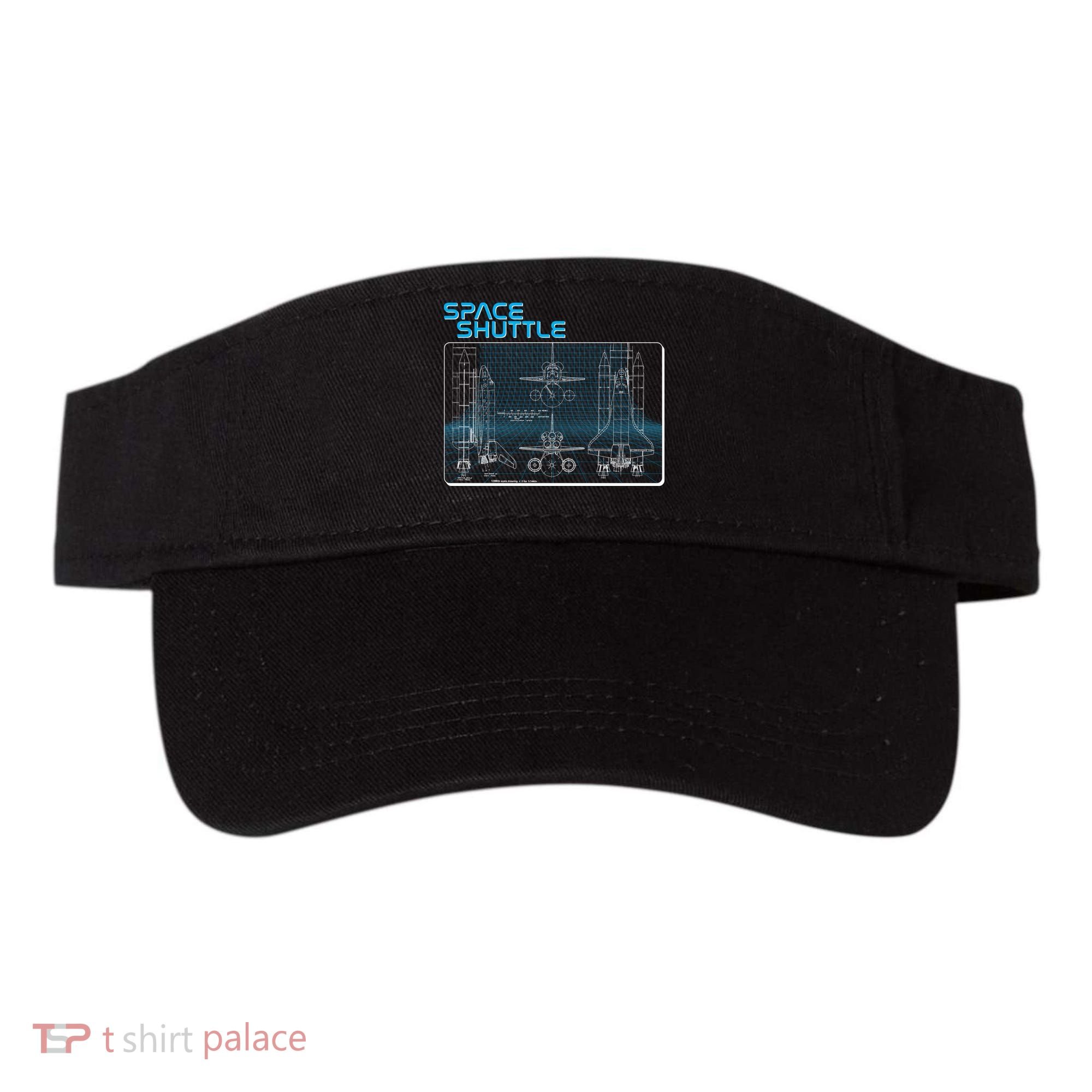 Space Shuttle Diagram Blueprint Visor