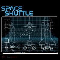 Space Shuttle Diagram Blueprint Tote Bag thumb 4