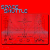 Space Shuttle Diagram Blueprint Santa Hat thumb 1