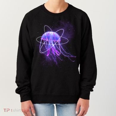 Space Trippy  Jellyfish Women's Sweatshirt