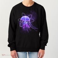 Space Trippy  Jellyfish Women's Sweatshirt thumb 0
