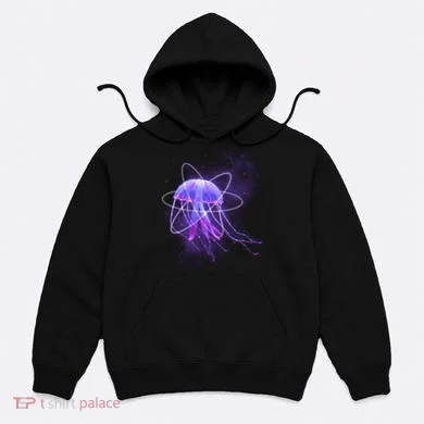 Space Trippy  Jellyfish Hoodie