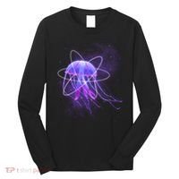 Space Trippy  Jellyfish Long Sleeve Shirt thumb 0
