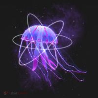 Space Trippy  Jellyfish Sweatshirt thumb 3