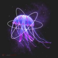 Space Trippy  Jellyfish Beanie thumb 2